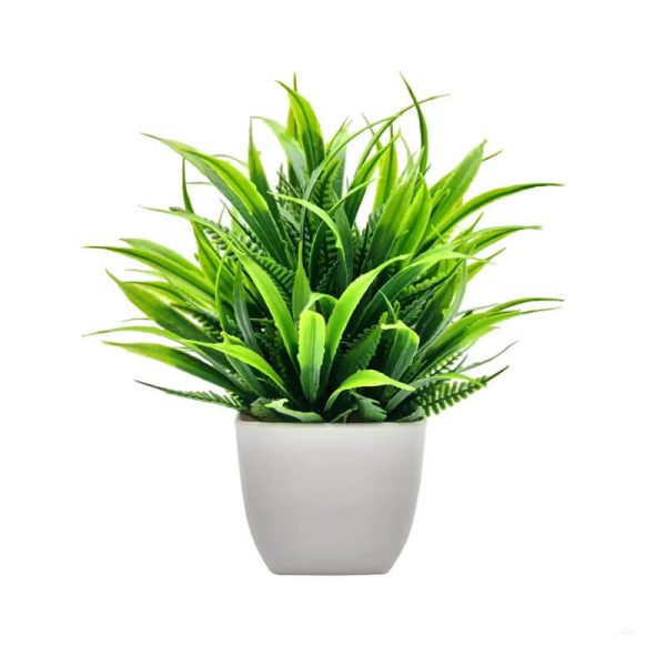 New Mini New Fake Potted Flowers Bonsai Table Decor Artificial Flower False Plants Potted Ornaments Home Garden Decor