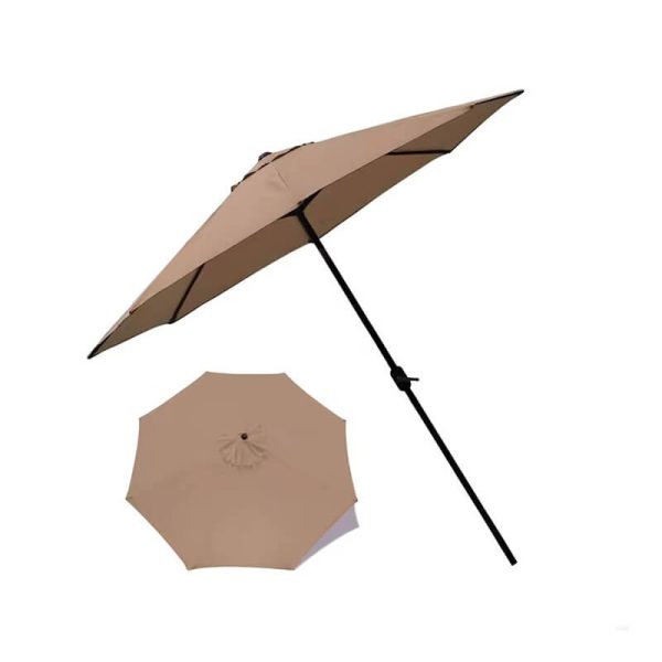 Umbrella Replacement Sunshade Cover Outdoor Garden Canopy Waterproof Umbrella Covers 6ribs Umbrella UV Protection Awning