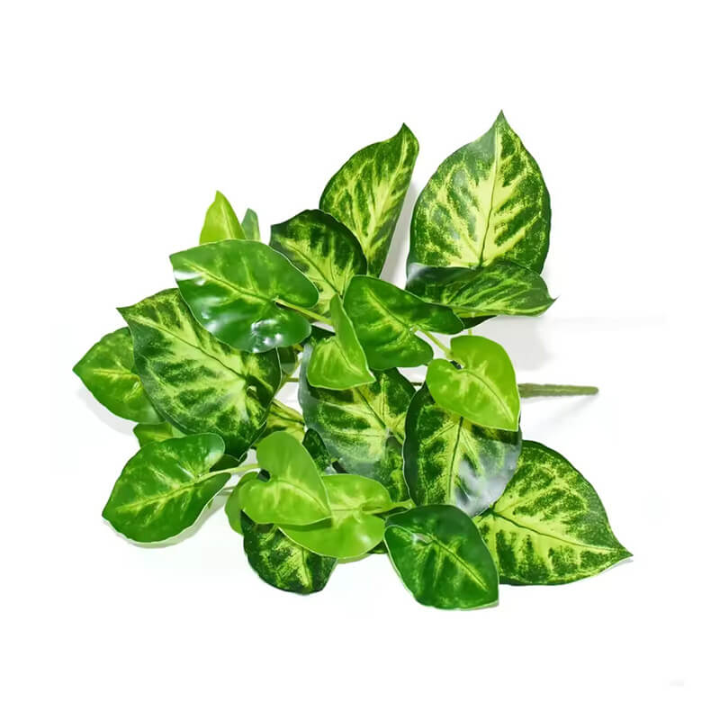 Artificial Plants Bonsai Fake Small Green Plant Plastic Simulation Grass Hotel Office Decoration Greening Wedding Floral No Pot