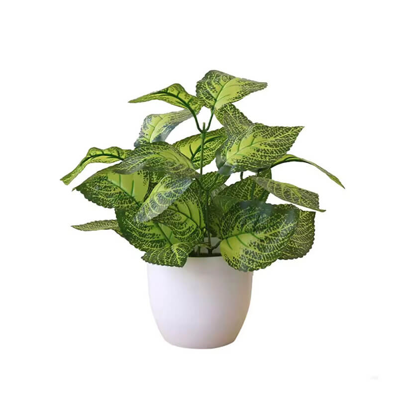 Artificial potted flowers and plants Desktop bonsai decoration Plastic simulation flower Bonsai flower arrangement decoration