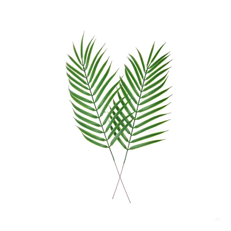 Artificial Tropical Monstera Kwai Palm Tree Leaves Home Garden Decoration Fake Plants Photography Background plante artificielle