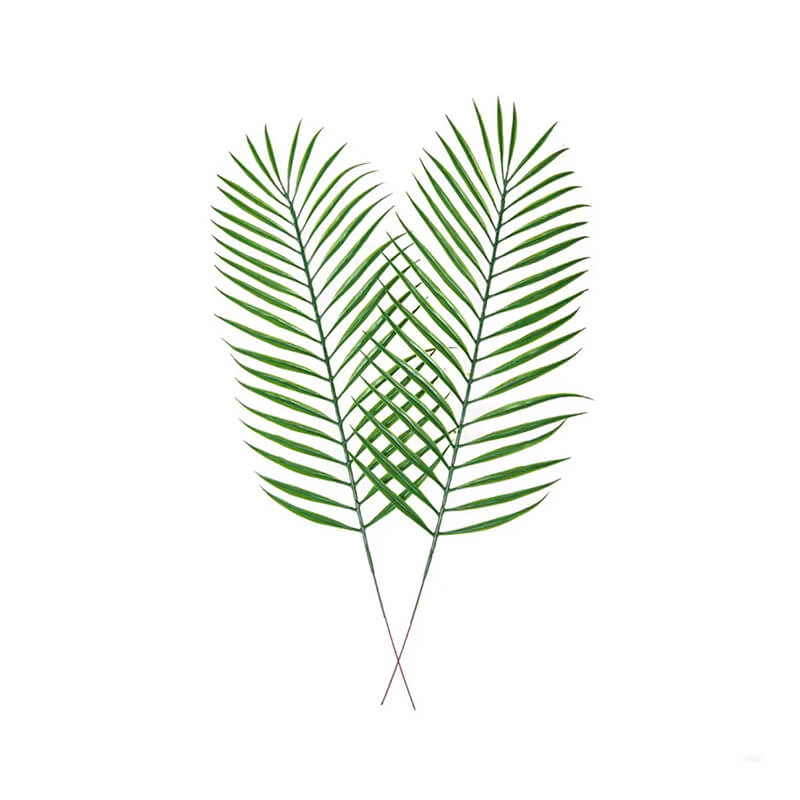 Artificial Tropical Monstera Kwai Palm Tree Leaves Home Garden Decoration Fake Plants Photography Background plante artificielle